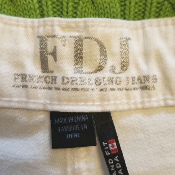 New FDJ French Dressing Jeans Olivia Slim leg Jeans 12 NWT - Picture 8 of 13